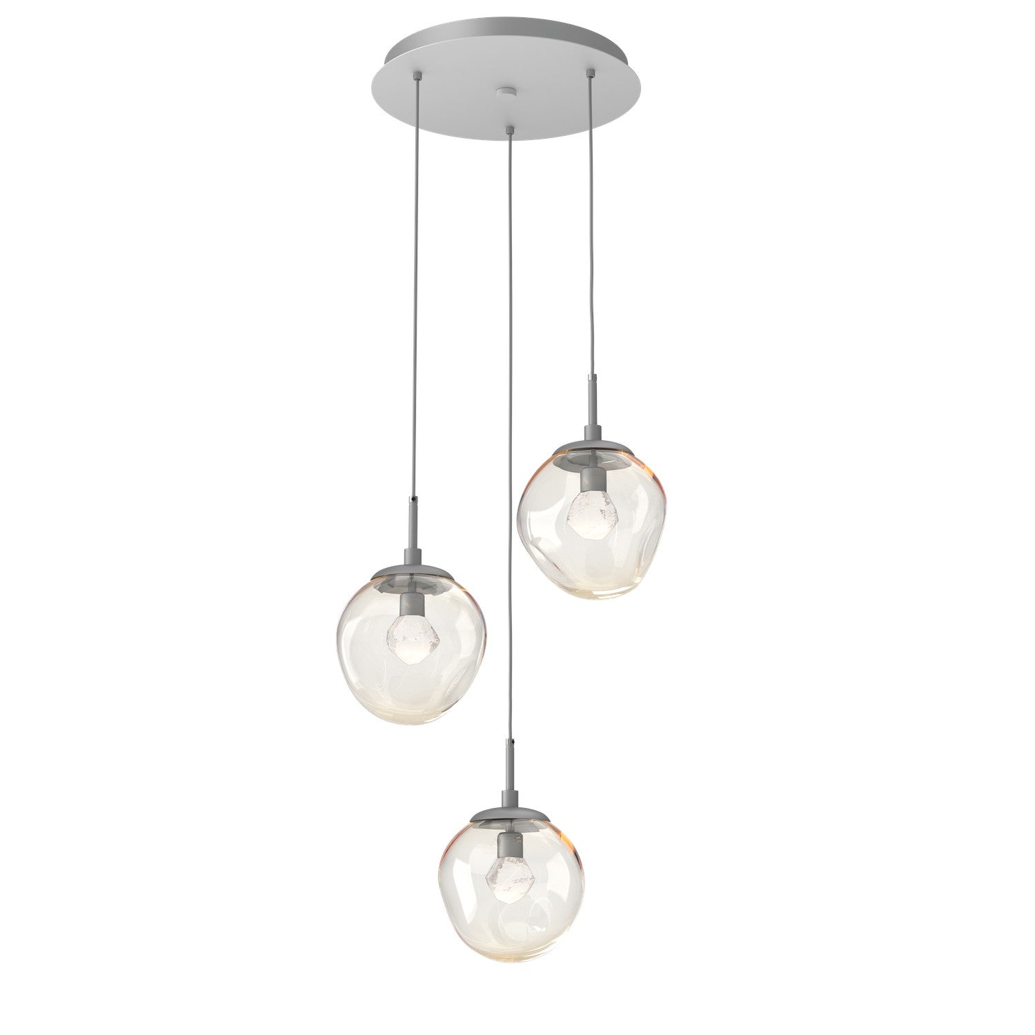 Hammerton Studio - CHB0066-03-CS-ZA-C01-L1 - LED Pendant - Aster - Classic Silver