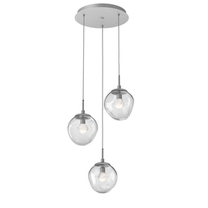 Hammerton Studio - CHB0066-03-CS-ZC-C01-L3 - LED Pendant - Aster - Classic Silver
