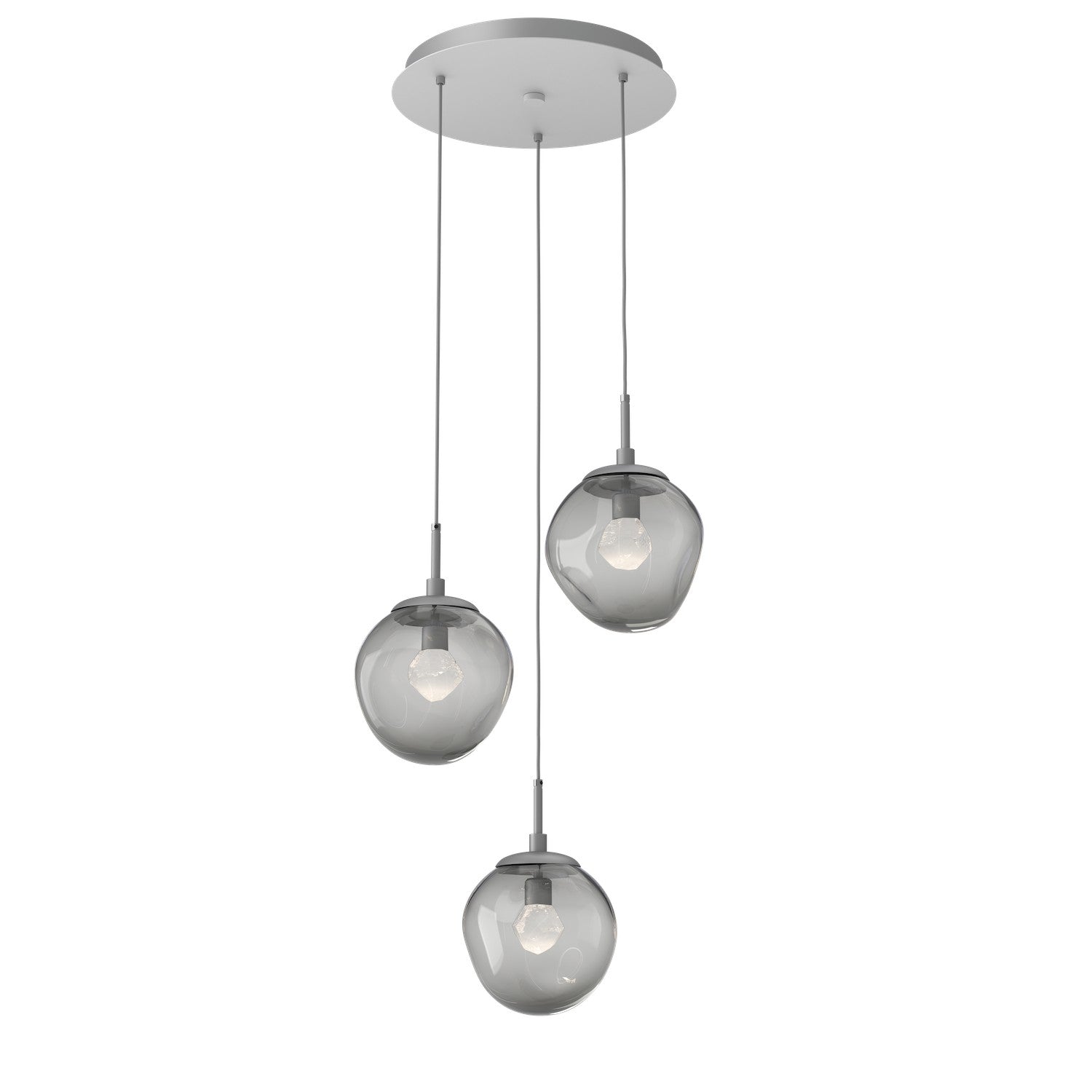 Hammerton Studio - CHB0066-03-CS-ZS-C01-L1 - LED Pendant - Aster - Classic Silver