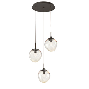 Hammerton Studio - CHB0066-03-FB-FA-C01-L1 - LED Pendant - Aster - Flat Bronze
