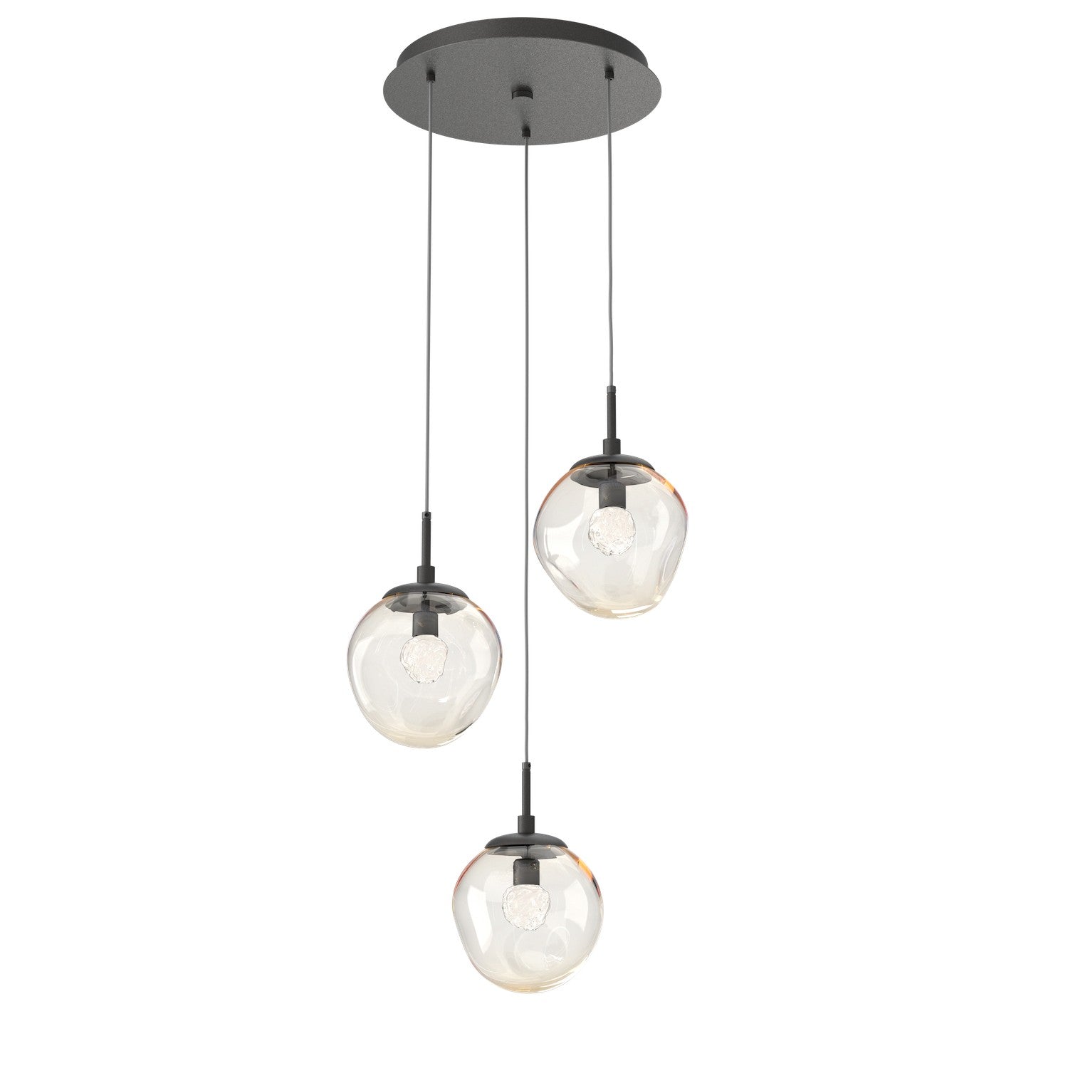 Hammerton Studio - CHB0066-03-GP-FA-C01-L3 - LED Pendant - Aster - Graphite