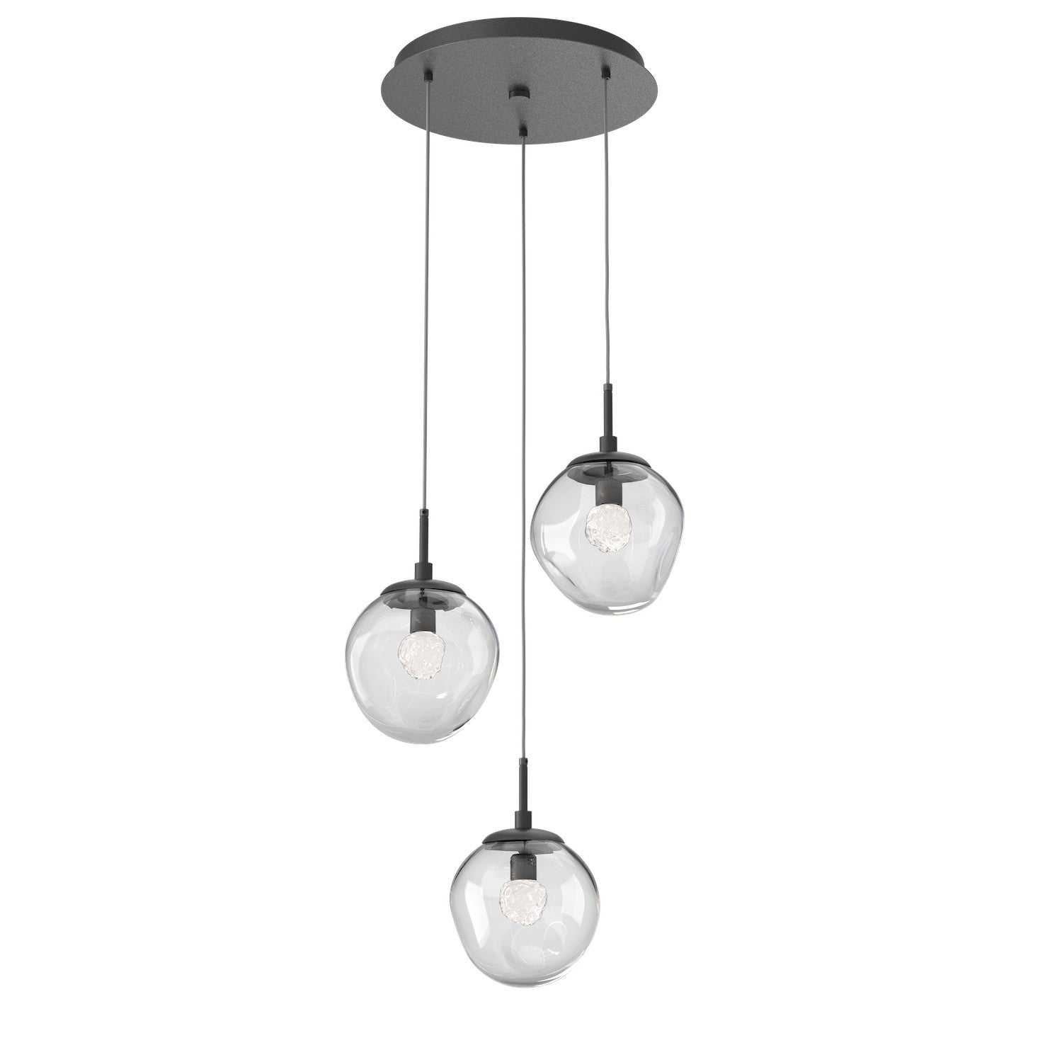 Hammerton Studio - CHB0066-03-GP-FC-C01-L3 - LED Pendant - Aster - Graphite