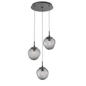 Hammerton Studio - CHB0066-03-GP-FS-C01-L3 - LED Pendant - Aster - Graphite
