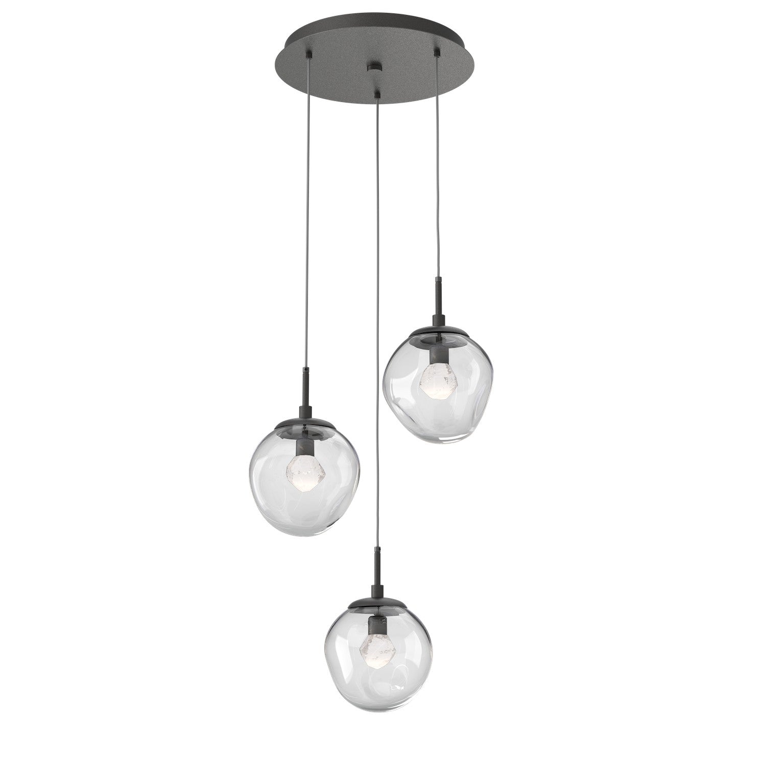 Hammerton Studio - CHB0066-03-GP-ZC-C01-L1 - LED Pendant - Aster - Graphite