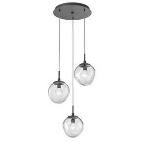 Hammerton Studio - CHB0066-03-GP-ZC-C01-L1 - LED Pendant - Aster - Graphite