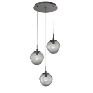 Hammerton Studio - CHB0066-03-GP-ZS-C01-L3 - LED Pendant - Aster - Graphite