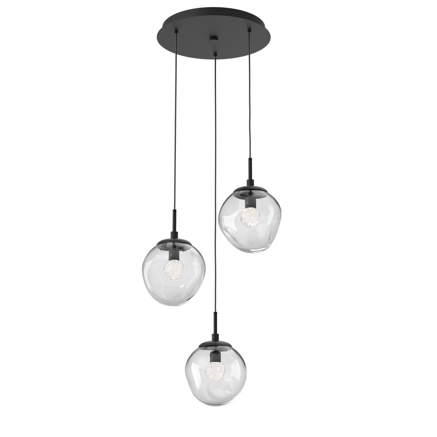 Hammerton Studio - CHB0066-03-MB-FC-C01-L1 - LED Pendant - Aster - Matte Black