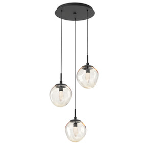 Hammerton Studio - CHB0066-03-MB-GA-C01-L1 - LED Pendant - Aster - Matte Black