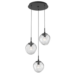Hammerton Studio - CHB0066-03-MB-ZC-C01-L1 - LED Pendant - Aster - Matte Black