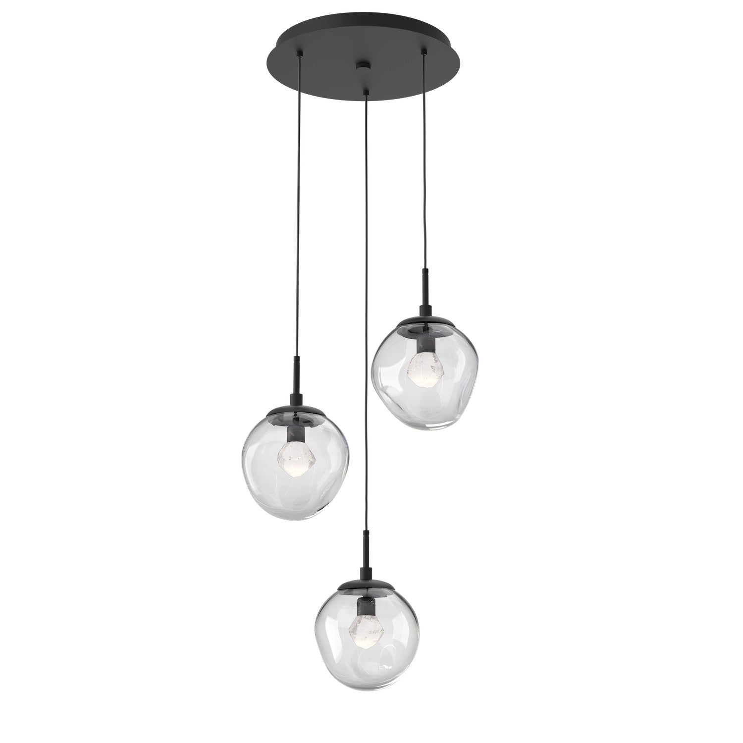 Hammerton Studio - CHB0066-03-MB-ZC-C01-L3 - LED Pendant - Aster - Matte Black