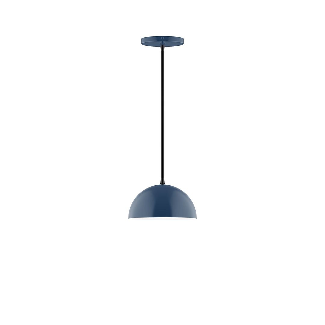 Montclair Light Works - PEB431-50-C01 - One Light Pendant - Axis - Navy