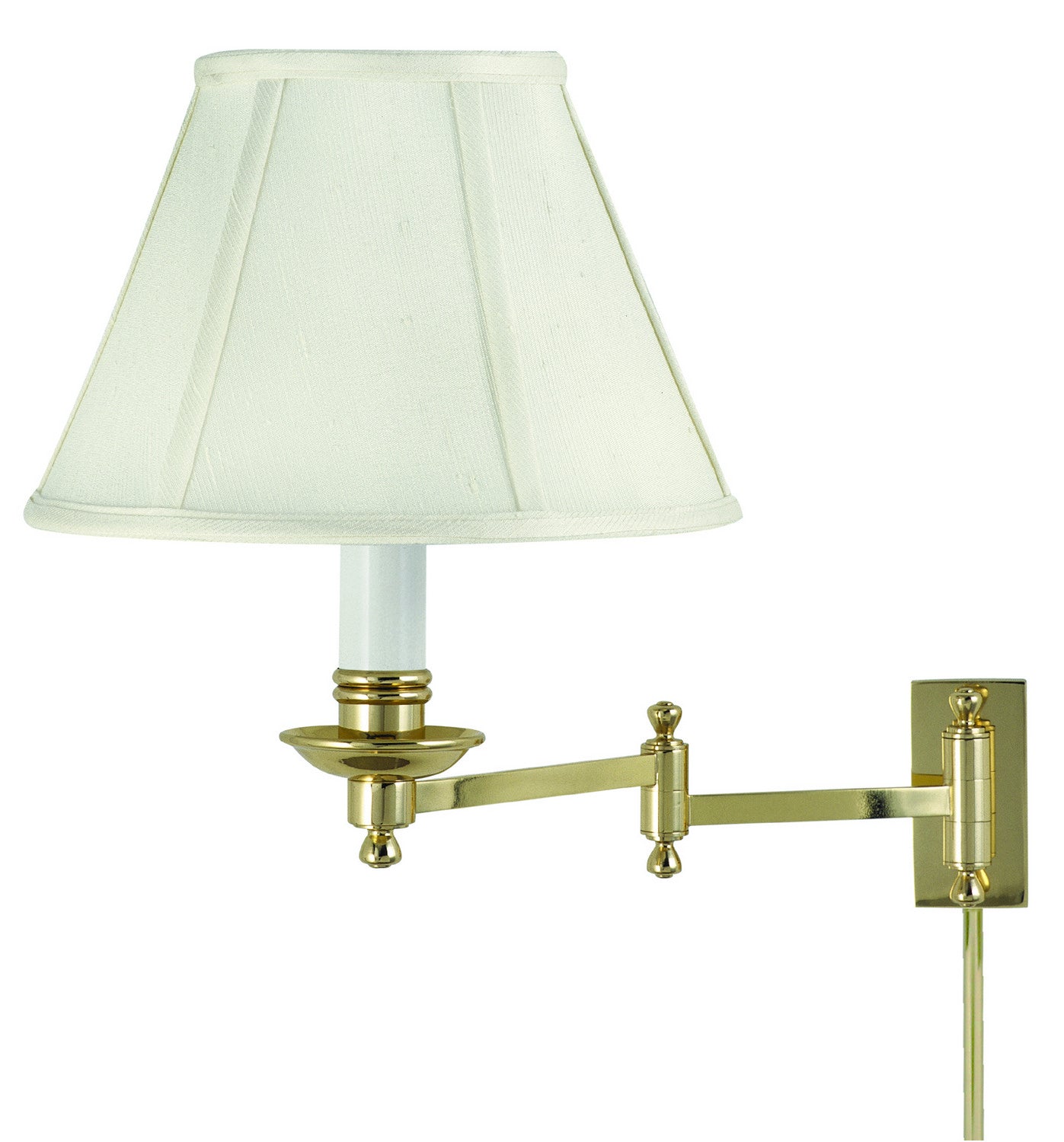 House of Troy - LL660-PB - One Light Wall Sconce - Library Light - Polished Brass