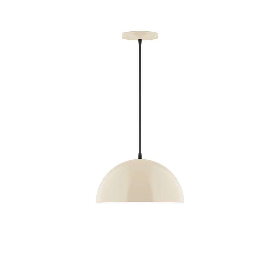 Montclair Light Works - PEB432-16-C01 - One Light Pendant - Axis - Cream