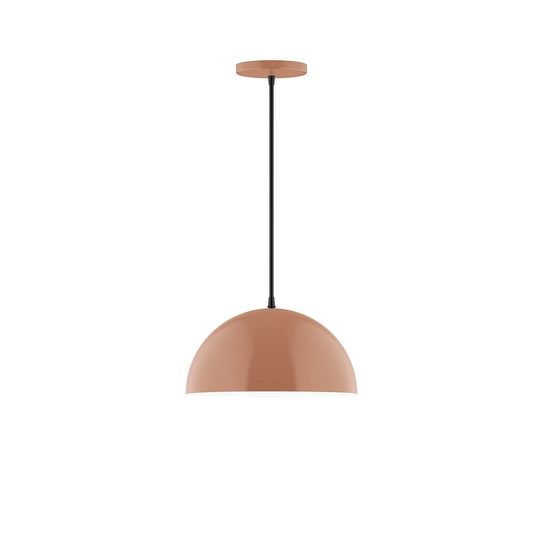 Montclair Light Works - PEB432-19-C01 - One Light Pendant - Axis - Terracotta