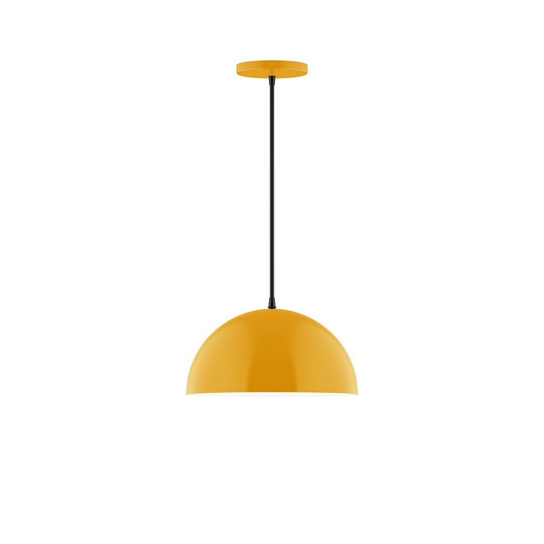 Montclair Light Works - PEB432-21-C01 - One Light Pendant - Axis - Bright Yellow