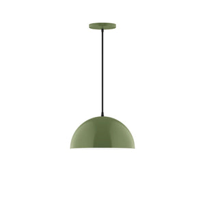 Montclair Light Works - PEB432-22-C01 - One Light Pendant - Axis - Fern Green