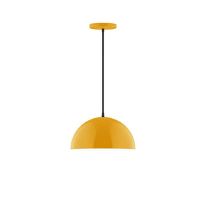 Montclair Light Works - PEB432-21-C26-L12 - LED Pendant - Axis - Bright Yellow