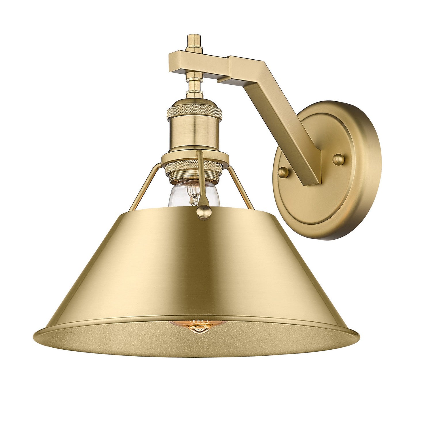 Golden - 3306-1W BCB-BCB - One Light Wall Sconce - Orwell BCB - Brushed Champagne Bronze