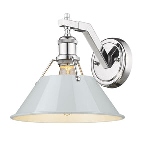 Golden - 3306-1W CH-DB - One Light Wall Sconce - Orwell CH - Chrome