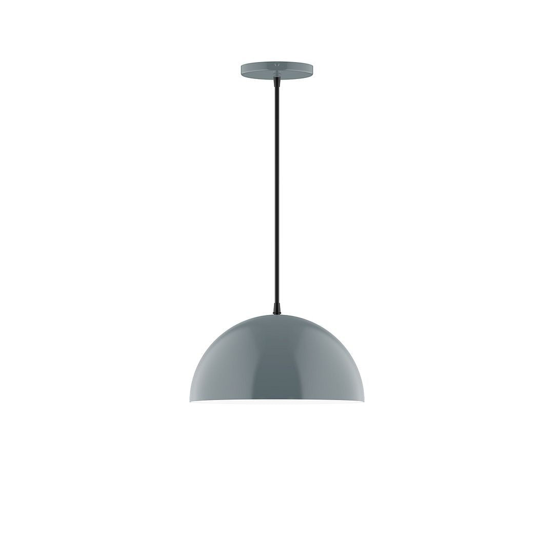 Montclair Light Works - PEB432-40-C01 - One Light Pendant - Axis - Slate Gray