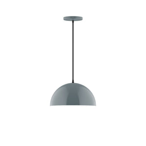 Montclair Light Works - PEB432-40-C01 - One Light Pendant - Axis - Slate Gray