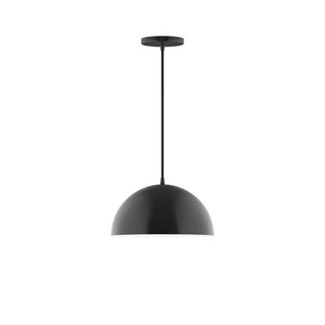 Montclair Light Works - PEB432-41-C01 - One Light Pendant - Axis - Black