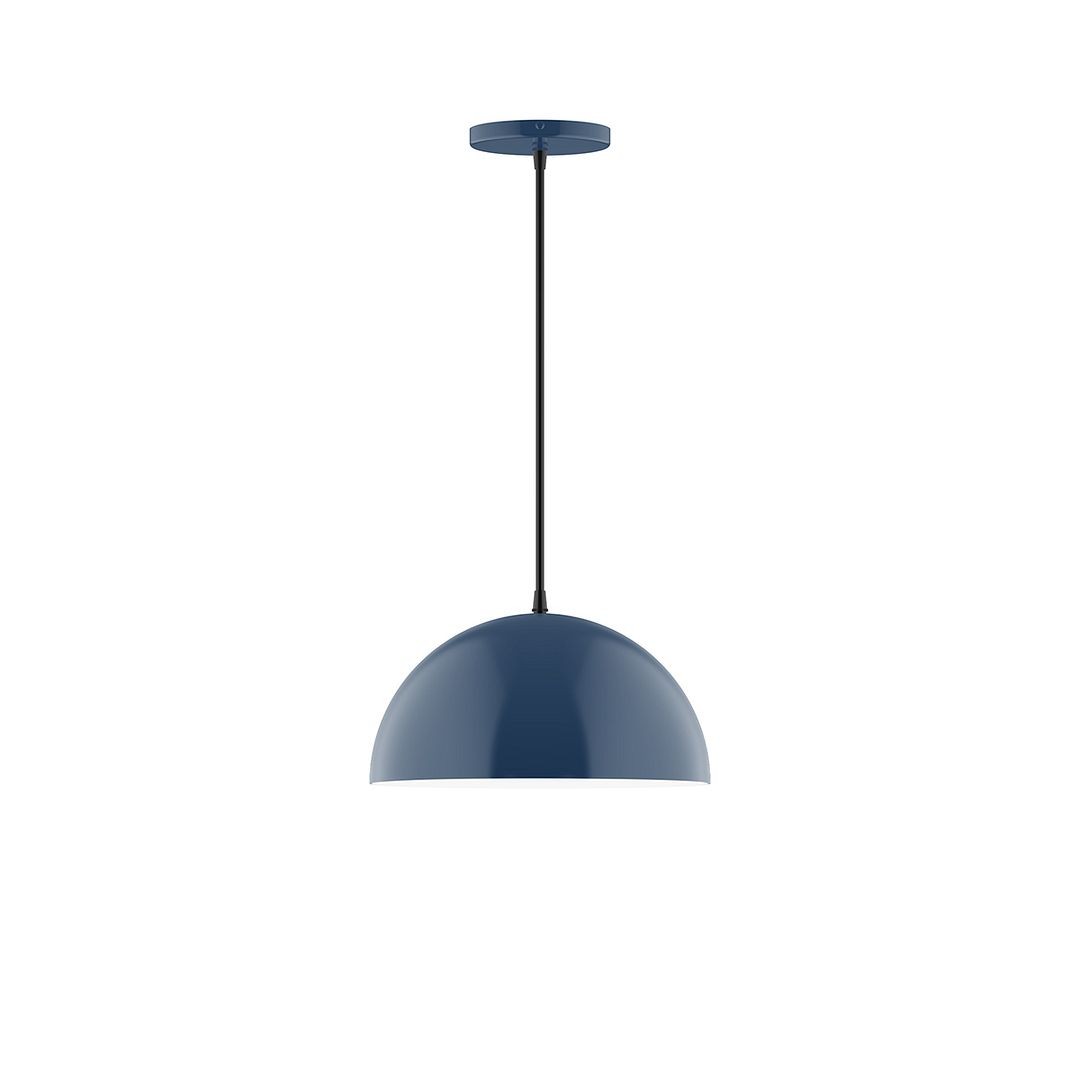 Montclair Light Works - PEB432-50-C23 - One Light Pendant - Axis - Navy