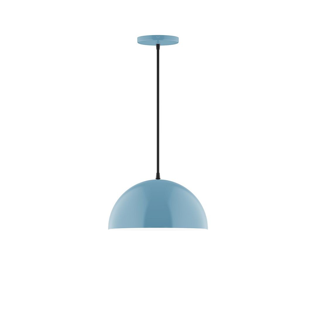 Montclair Light Works - PEB432-54-C01 - One Light Pendant - Axis - Light Blue