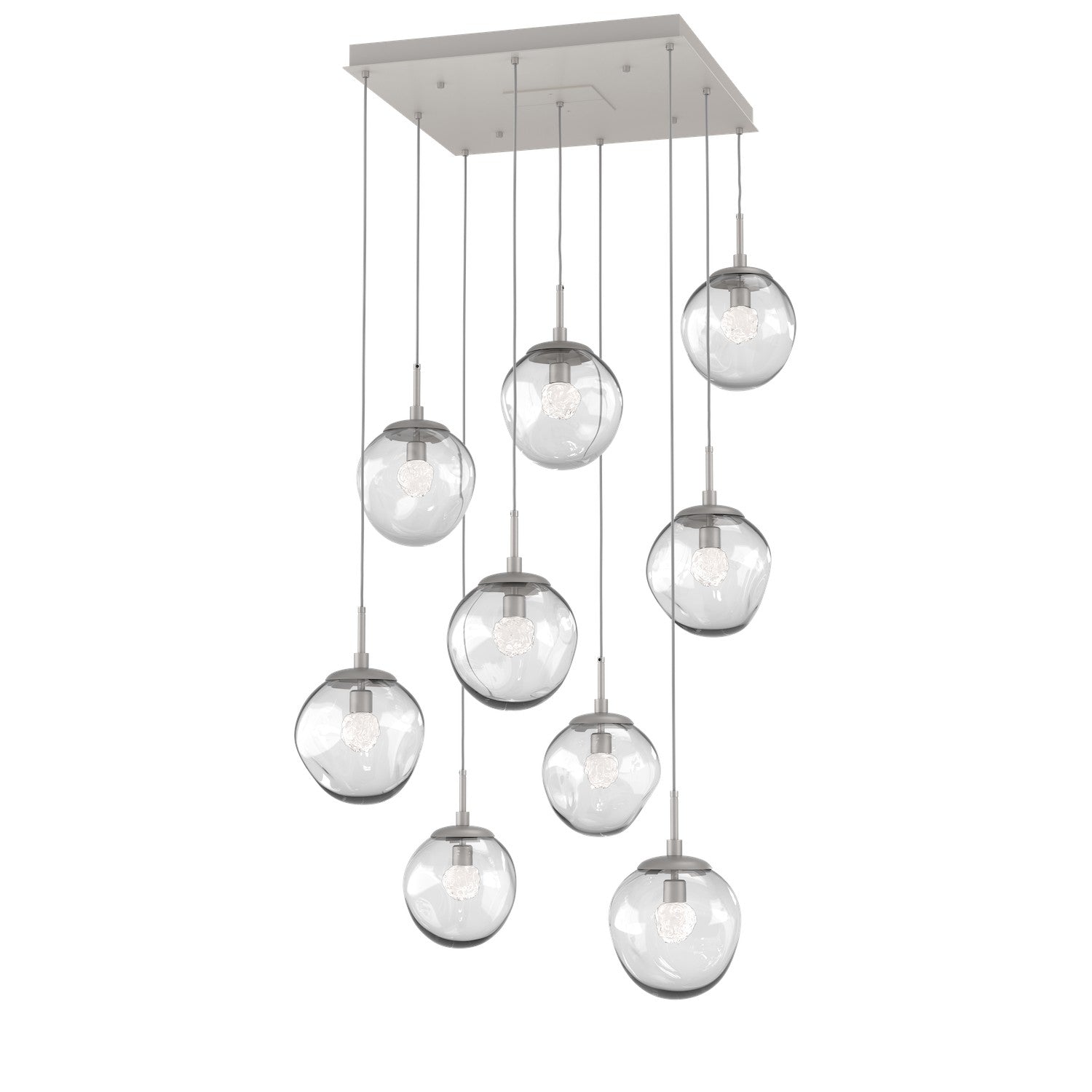 Hammerton Studio - CHB0066-09-BS-FC-C01-L3 - LED Pendant - Aster - Beige Silver