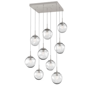 Hammerton Studio - CHB0066-09-BS-FC-C01-L3 - LED Pendant - Aster - Beige Silver