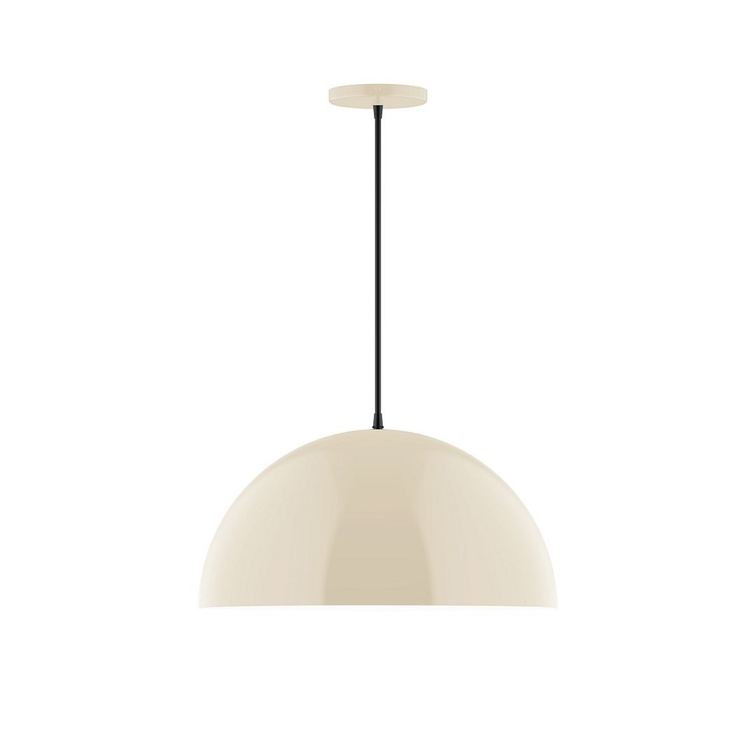 Montclair Light Works - PEB433-16-C01 - One Light Pendant - Axis - Cream