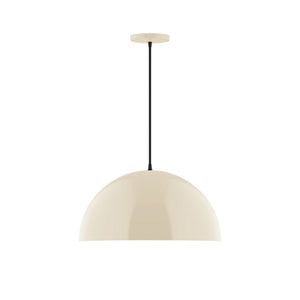 Montclair Light Works - PEB433-16-C01 - One Light Pendant - Axis - Cream