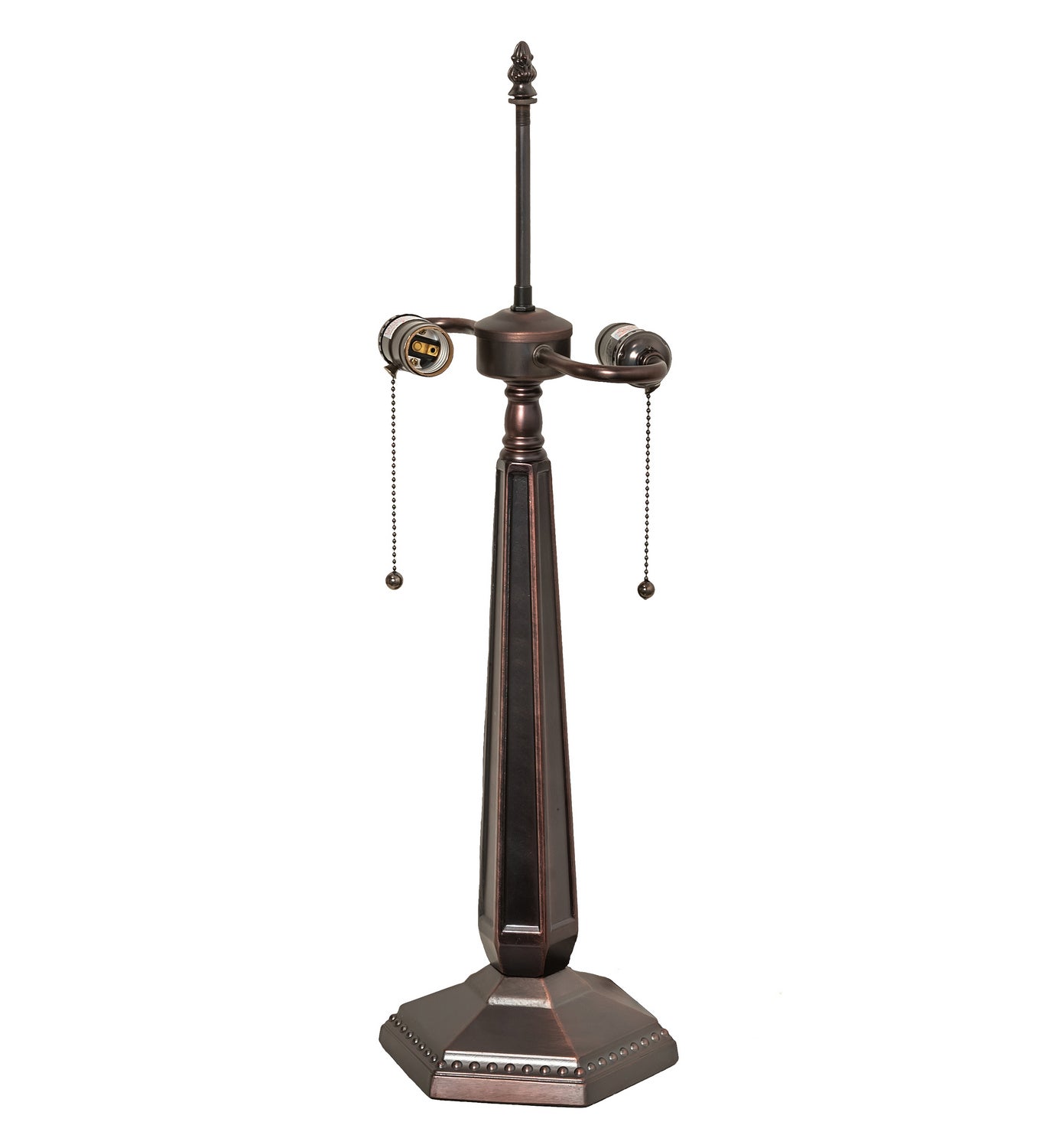 Meyda Tiffany - 82313 - Two Light Table Lamp - Albuquerque - Mahogany Bronze