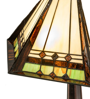 Meyda Tiffany - 82313 - Two Light Table Lamp - Albuquerque - Mahogany Bronze