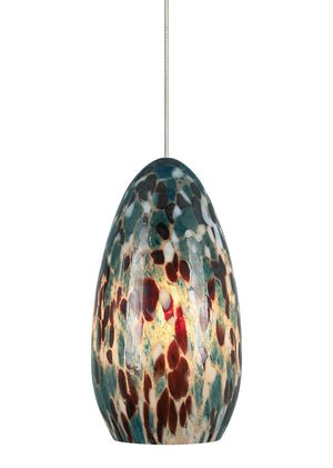 Montclair Light Works - PEB433-19-C01-L13 - LED Pendant - Axis - Terracotta