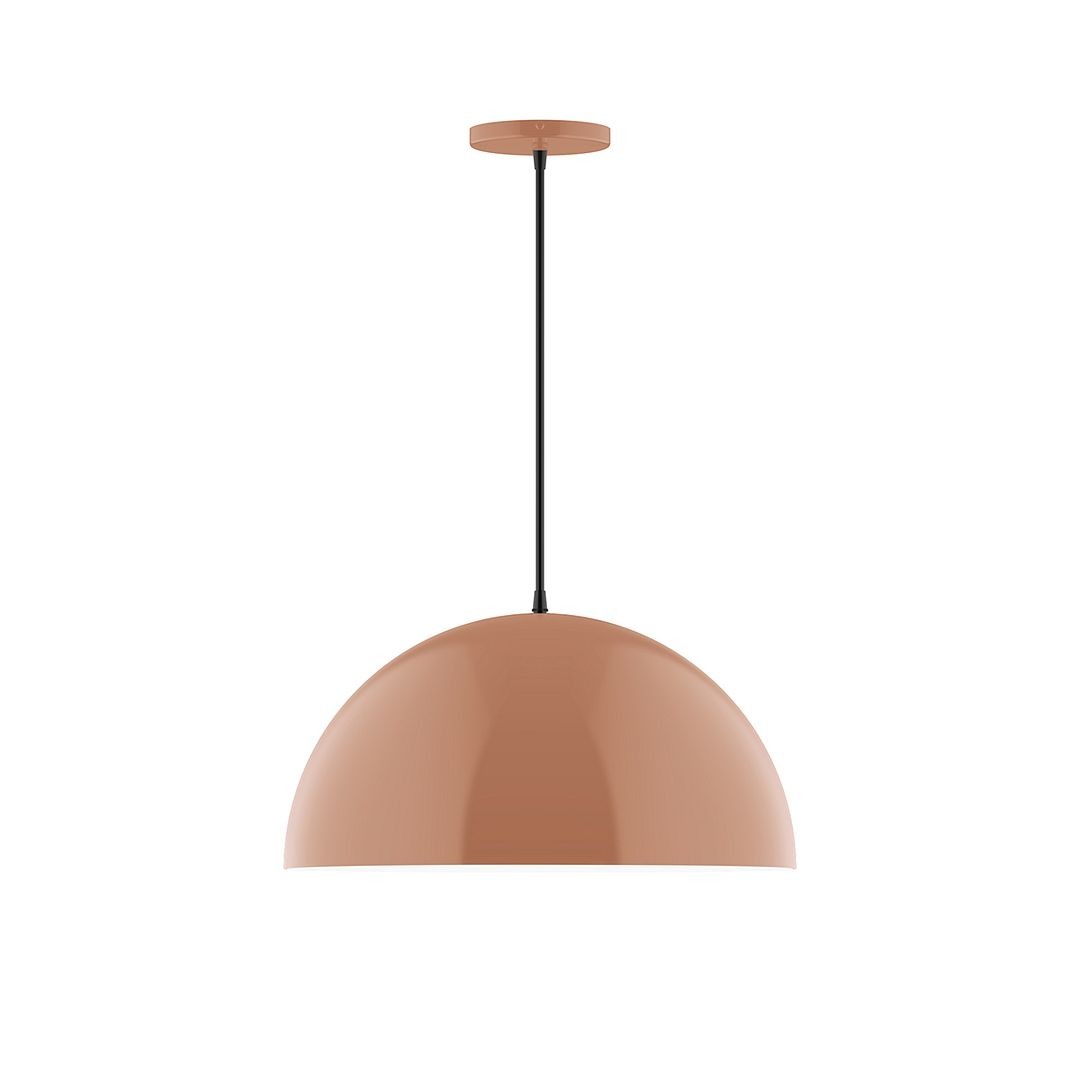 Montclair Light Works - PEB433-19-C02 - One Light Pendant - Axis - Terracotta