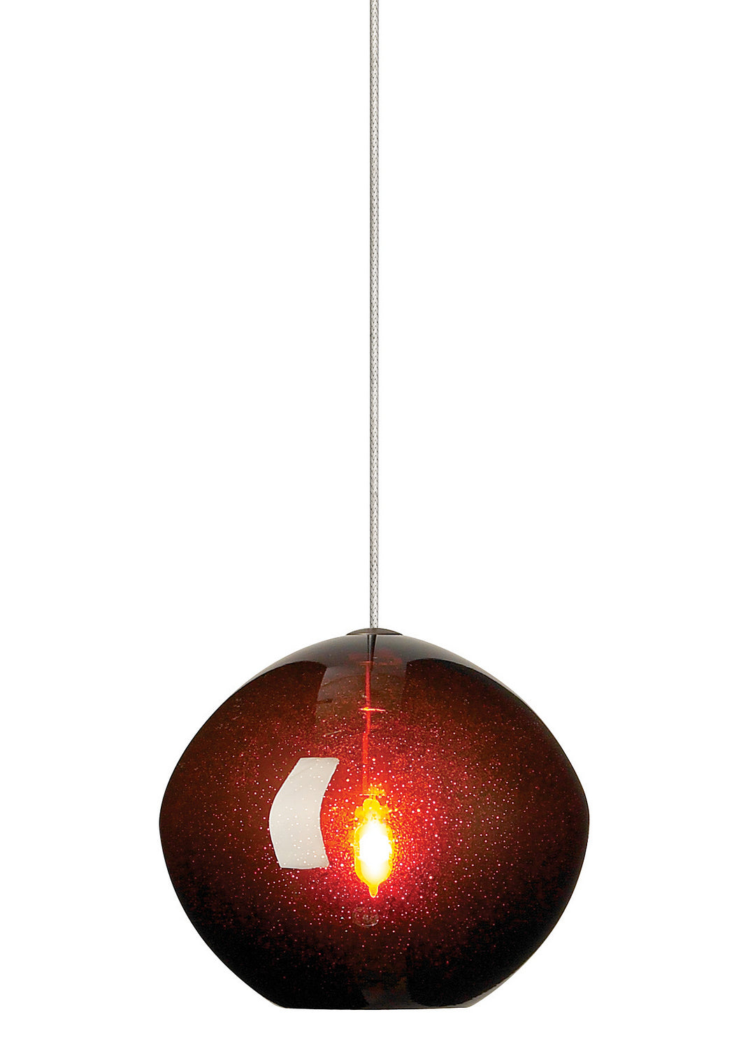 Montclair Light Works - PEB433-20-C16-L13 - LED Pendant - Axis - Mauve