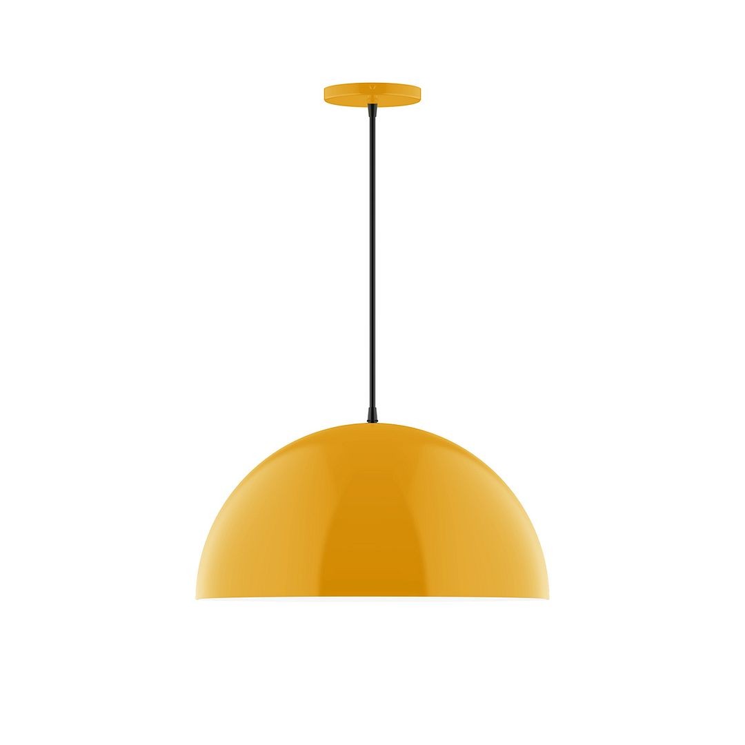 Montclair Light Works - PEB433-21-C01 - One Light Pendant - Axis - Bright Yellow