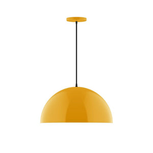 Montclair Light Works - PEB433-21-C01 - One Light Pendant - Axis - Bright Yellow