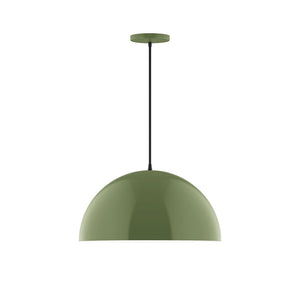 Montclair Light Works - PEB433-22-C01 - One Light Pendant - Axis - Fern Green