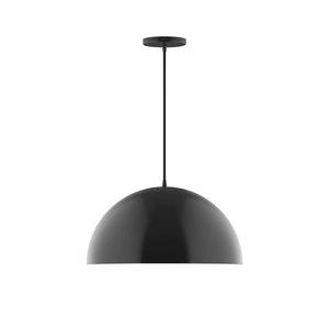 Montclair Light Works - PEB433-41-C01 - One Light Pendant - Axis - Black