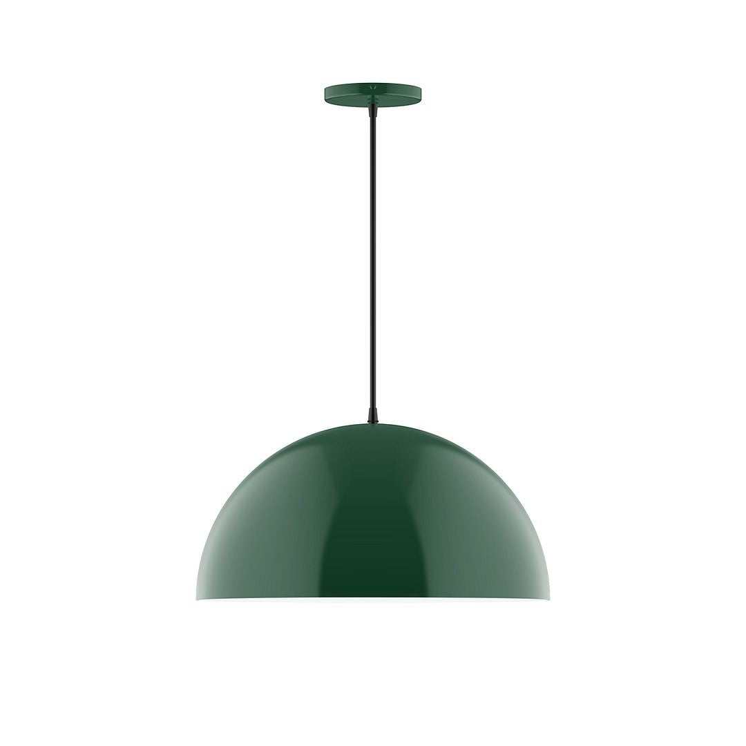 Montclair Light Works - PEB433-42-C01 - One Light Pendant - Axis - Forest Green