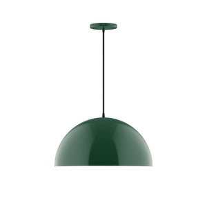 Montclair Light Works - PEB433-42-C01 - One Light Pendant - Axis - Forest Green