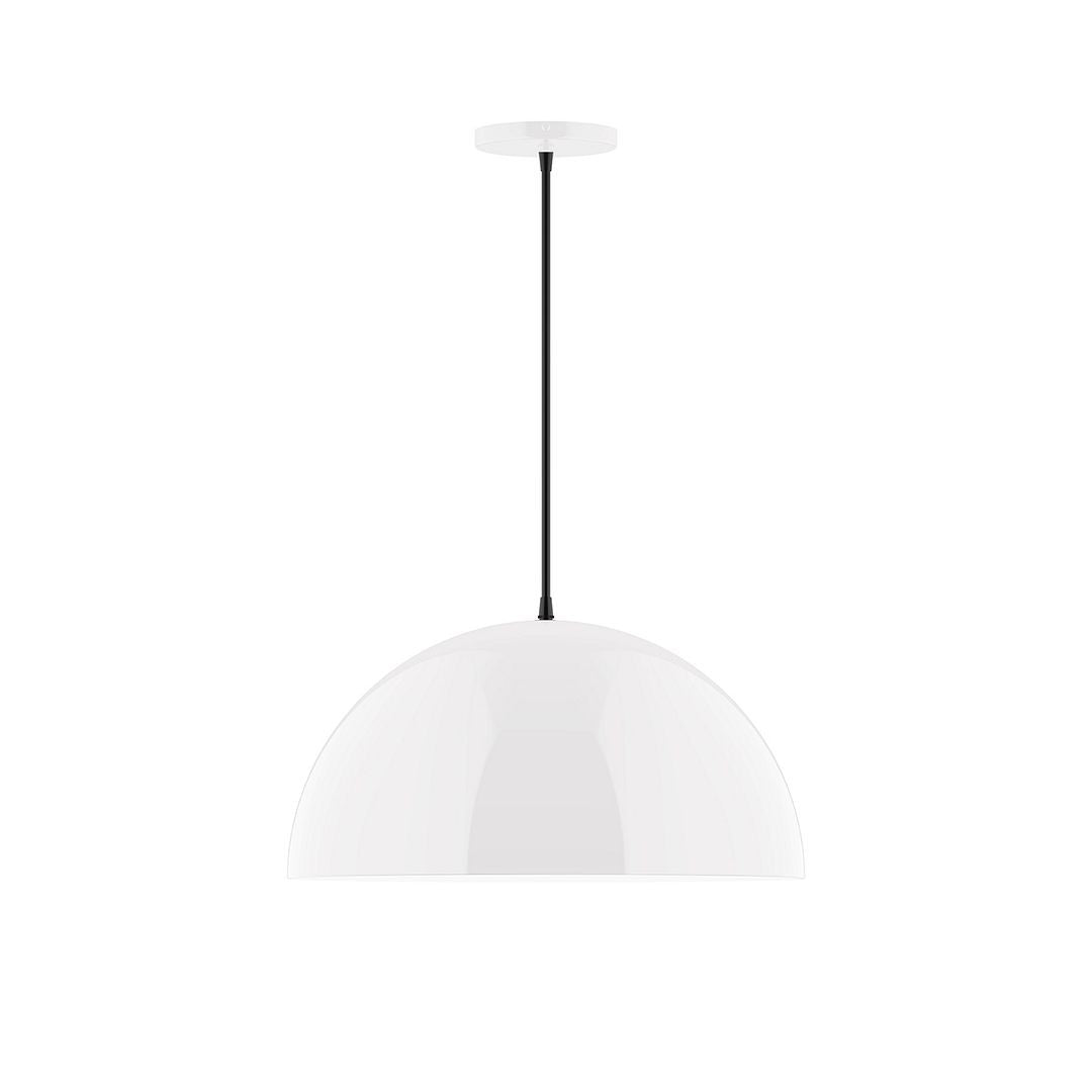 Montclair Light Works - PEB433-44-C02 - One Light Pendant - Axis - White