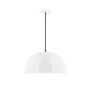 Montclair Light Works - PEB433-44-C02 - One Light Pendant - Axis - White