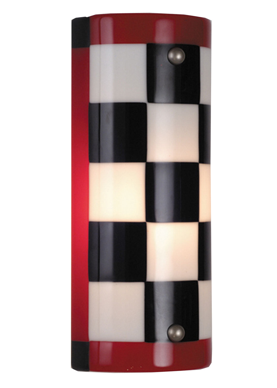 Meyda Tiffany - 82537 - One Light Wall Sconce - Grand Prix - Nickel