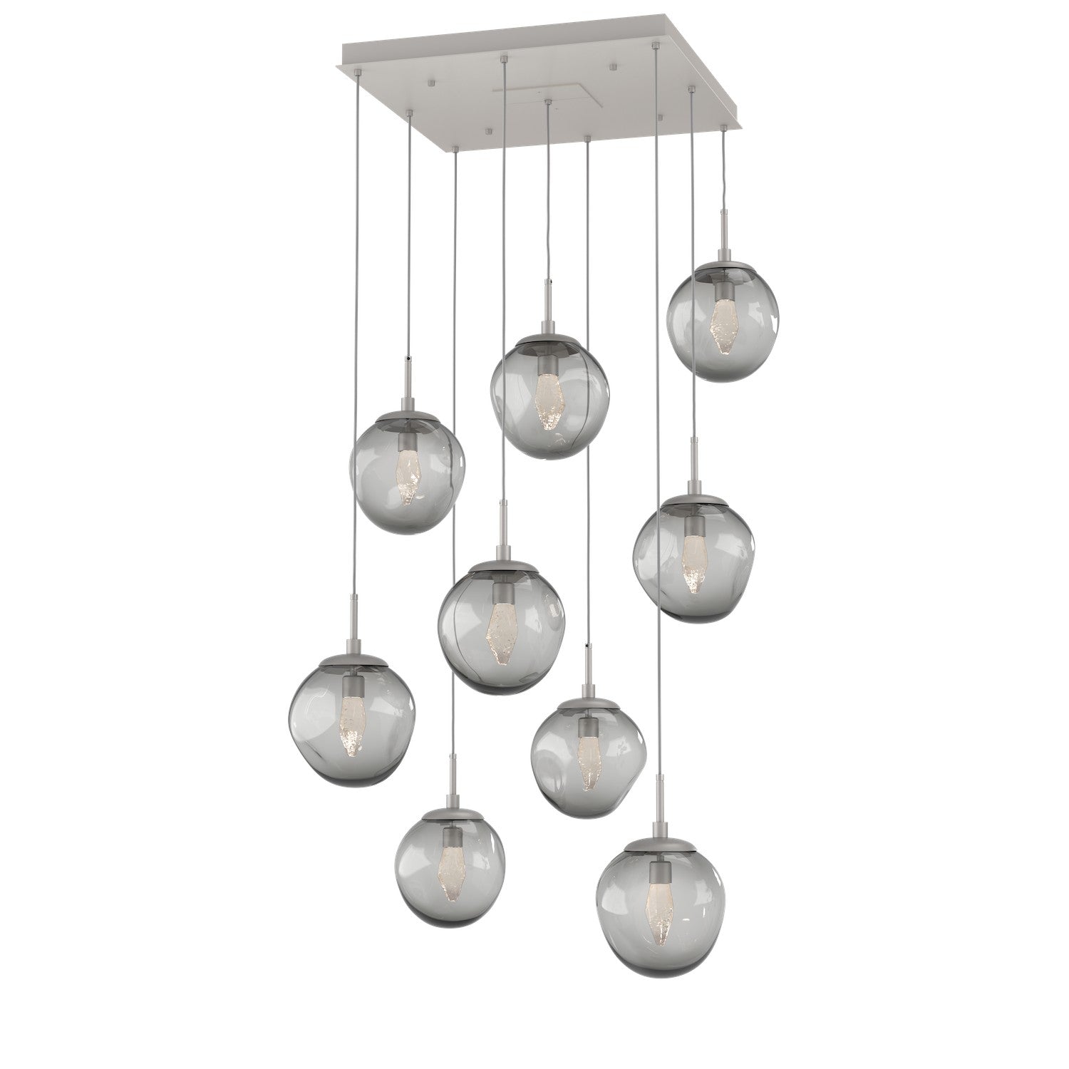 Hammerton Studio - CHB0066-09-BS-GS-C01-L1 - LED Pendant - Aster - Beige Silver
