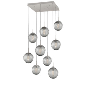 Hammerton Studio - CHB0066-09-BS-GS-C01-L3 - LED Pendant - Aster - Beige Silver
