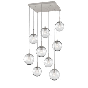 Hammerton Studio - CHB0066-09-BS-ZC-C01-L3 - LED Pendant - Aster - Beige Silver