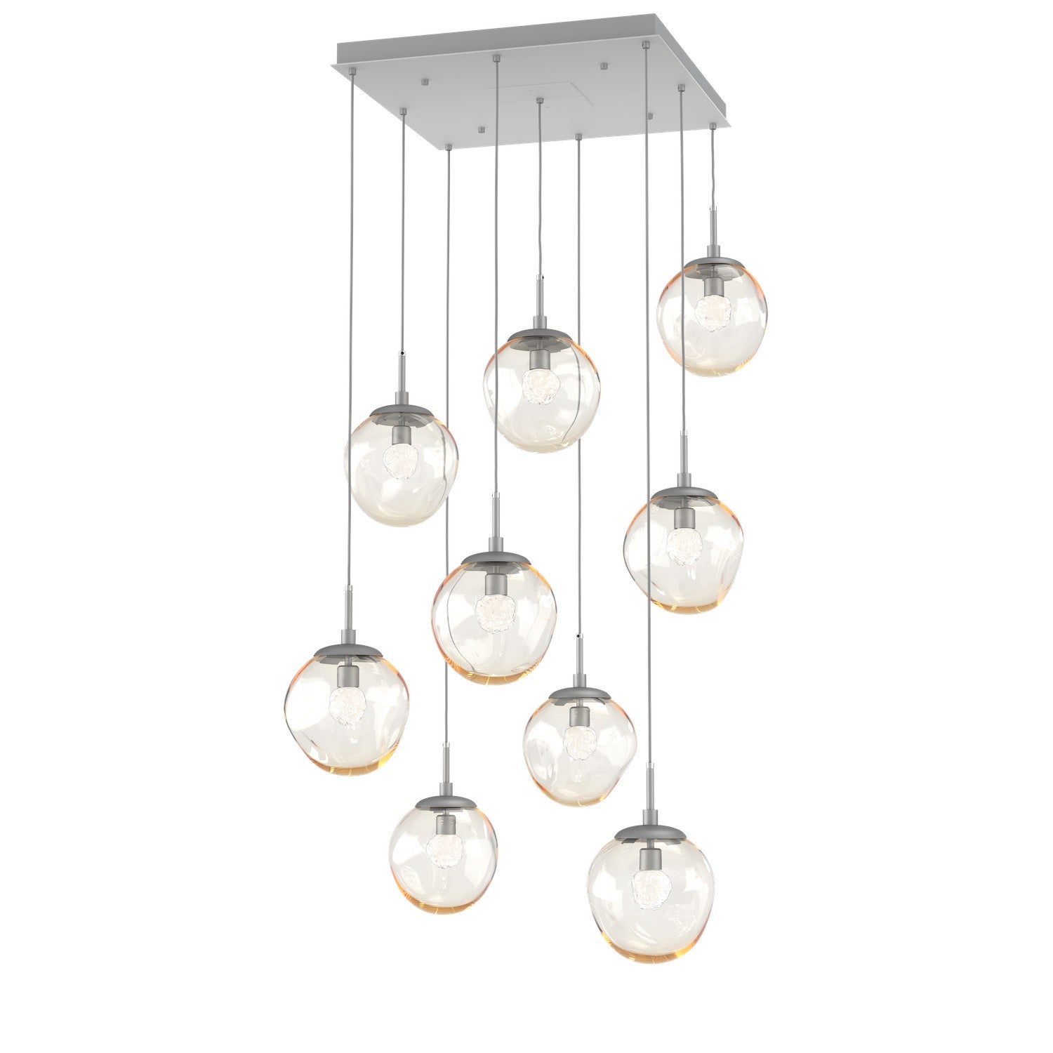 Hammerton Studio - CHB0066-09-CS-FA-C01-L3 - LED Pendant - Aster - Classic Silver